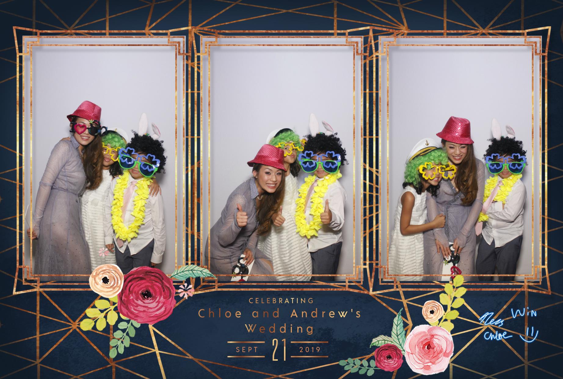 Chloe and Andrew's Wedding | View more photos from the event at gallery.myphotoboothexperience.co.uk/u/MyPhotoBoothExperienceLtd/Chloe-and-Andrews-Wedding